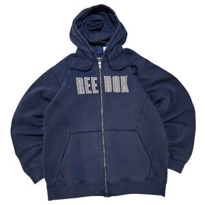 Y2k Reebok Full Zip Hoodie